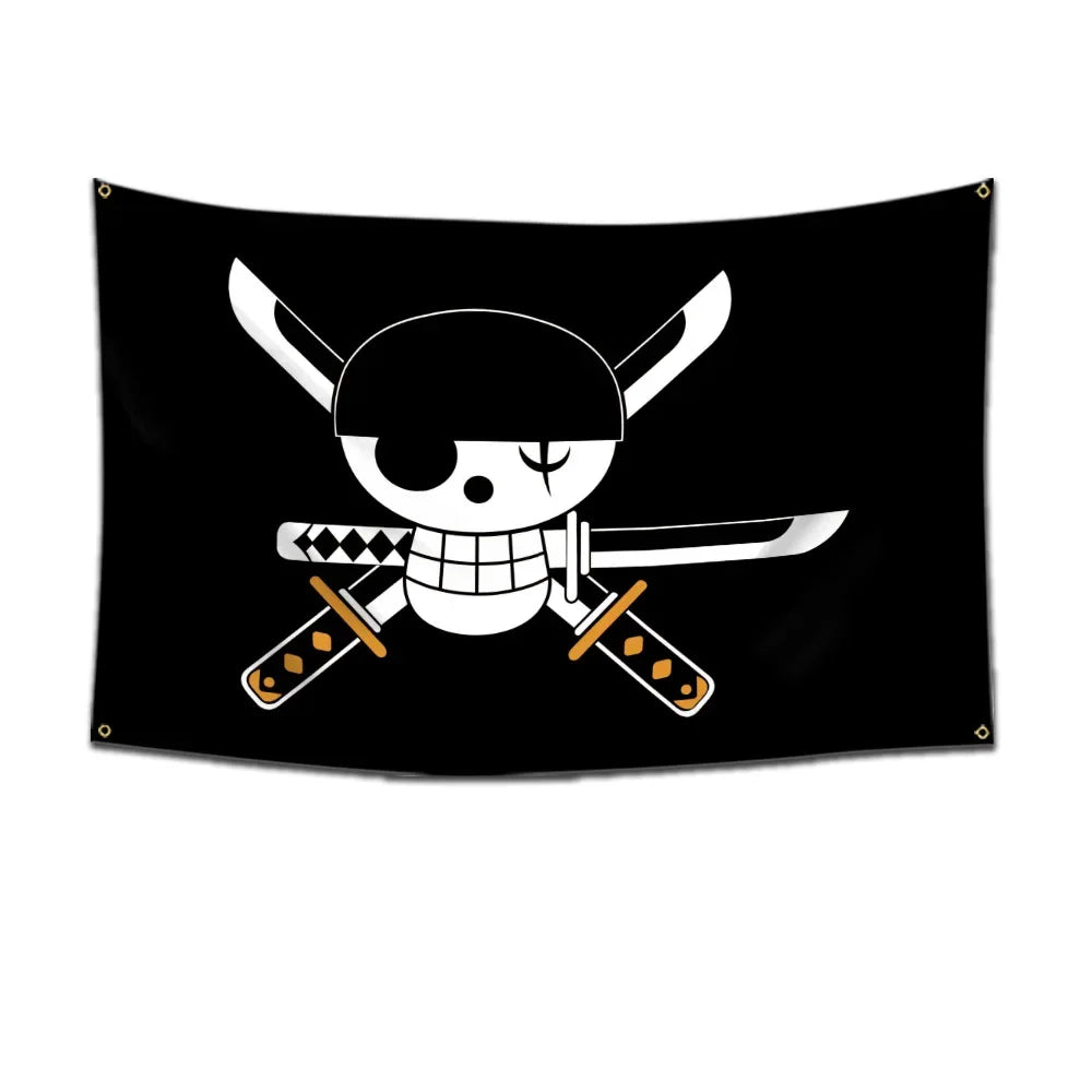 One Piece Jolly Roger Flags