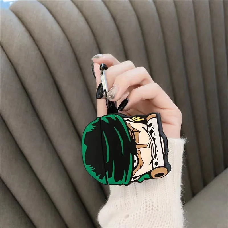 One Piece Devil Fruit Silicone Earphone Case for Airpods 1 2 3 Pro