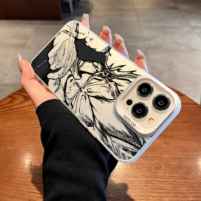 Dragon Ball Saiyan Phone Case For iPhone Matte Shockproof Cover