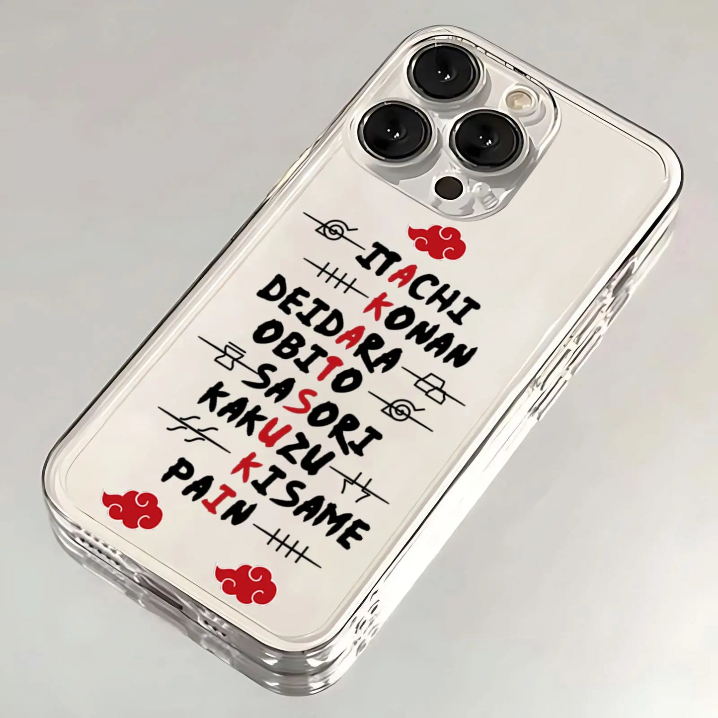 Naruto's Phone Case For Samsung's Clear Soft TPU Cover