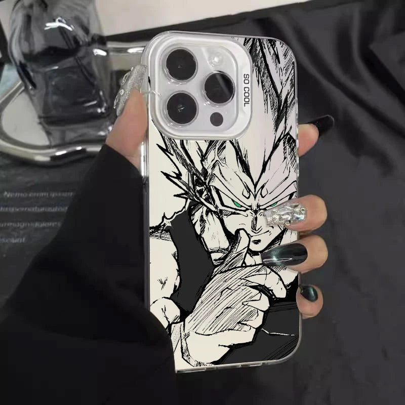 Dragon Ball Saiyan Phone Case For iPhone Matte Shockproof Cover