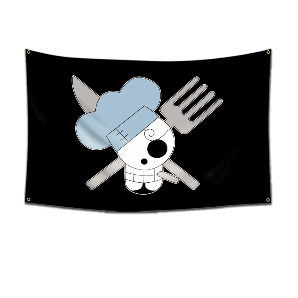 One Piece Jolly Roger Flags