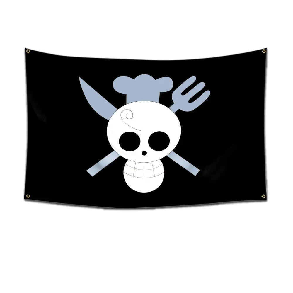 One Piece Jolly Roger Flags