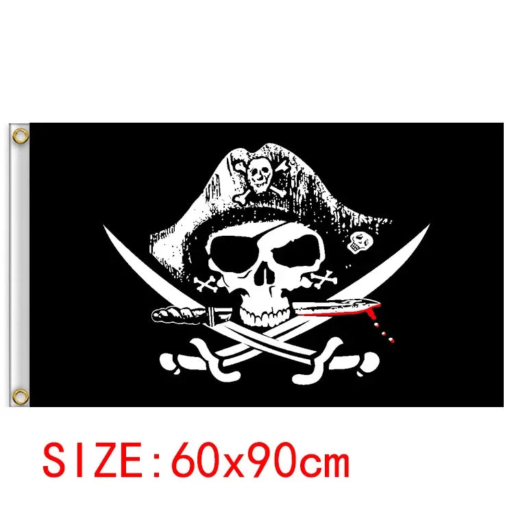 One Piece Jolly Roger Flags