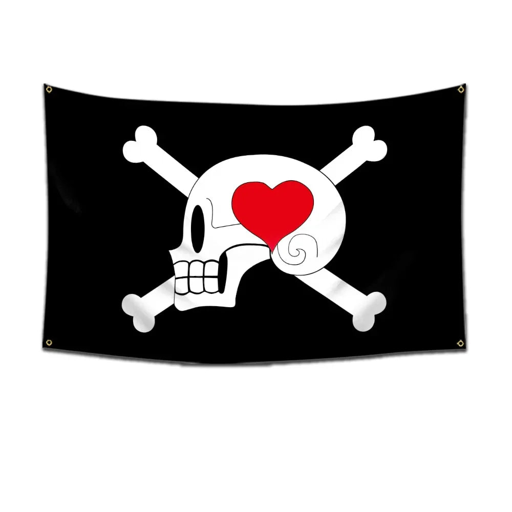 One Piece Jolly Roger Flags