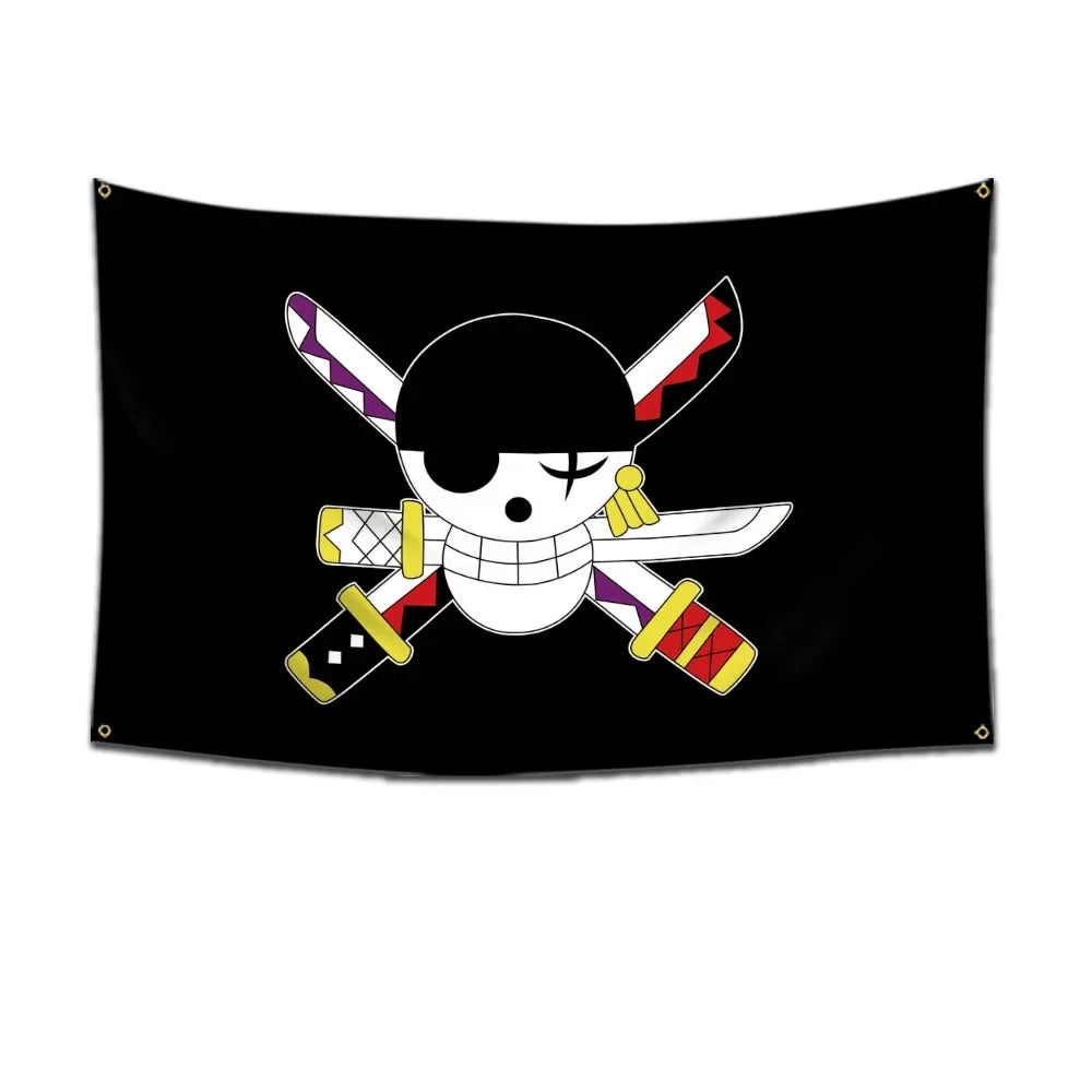 One Piece Jolly Roger Flags