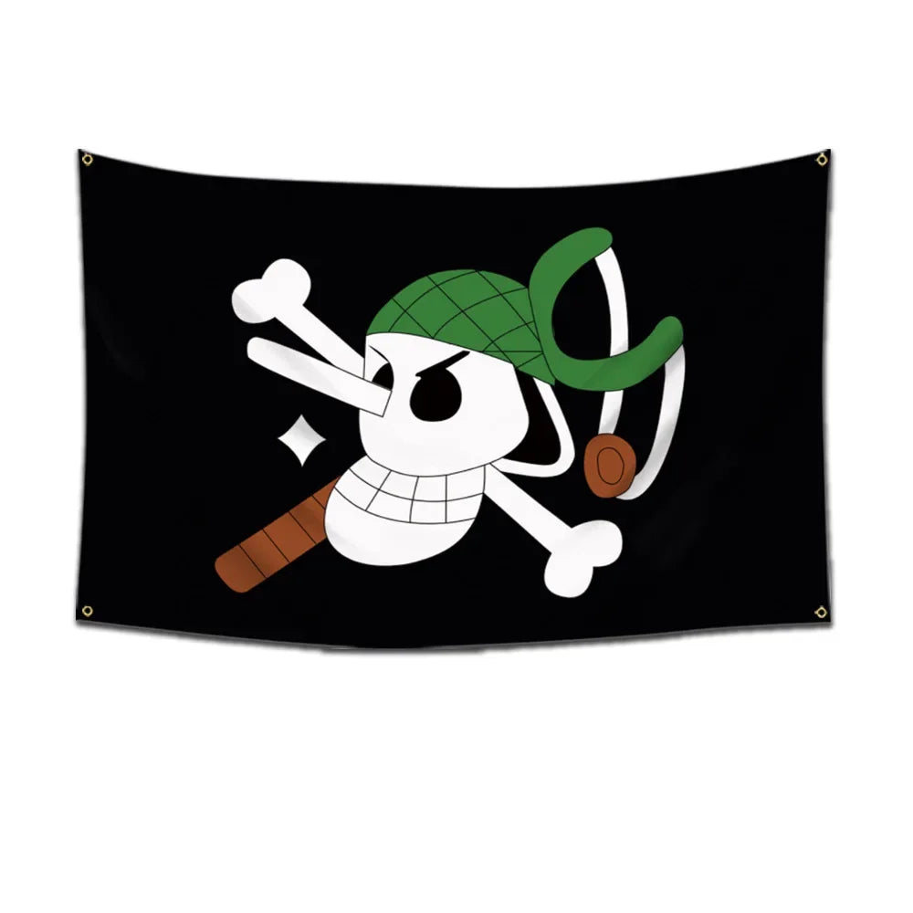 One Piece Jolly Roger Flags