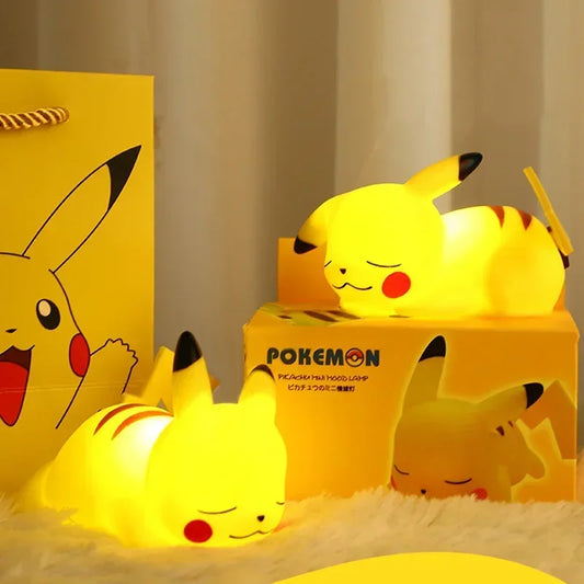 Pokemon Pikachu Night Light Glowing Led Lamp