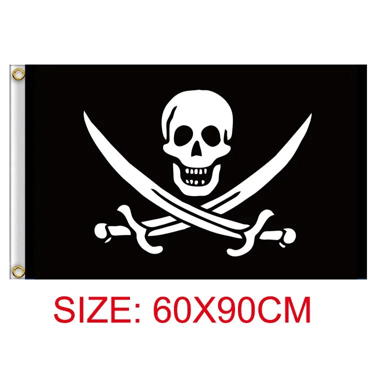 One Piece Jolly Roger Flags